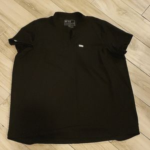 Figs Kitale Maternity Scrub Top XXL Black